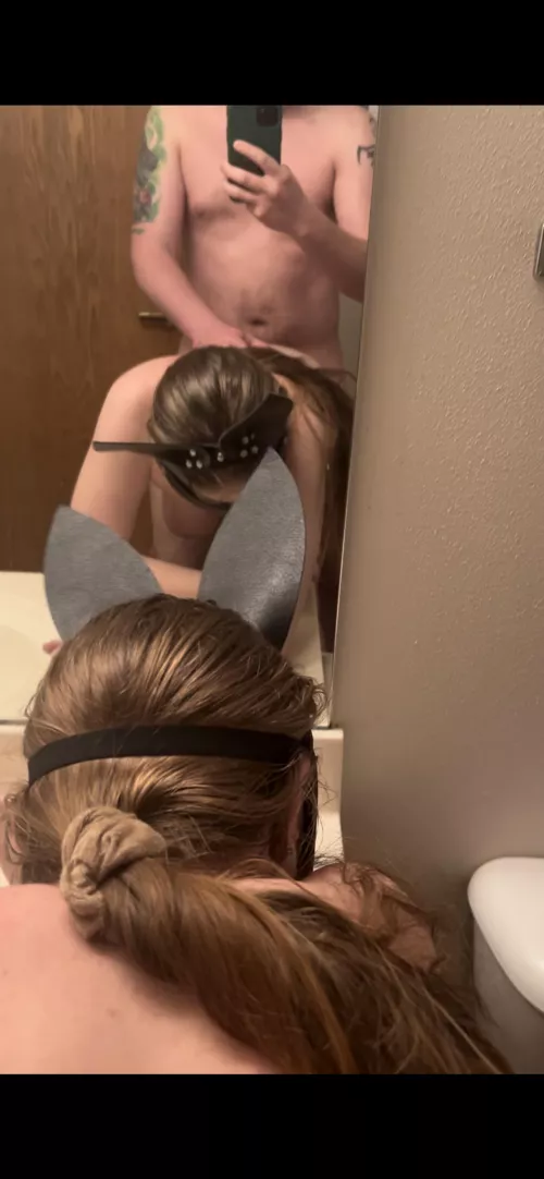 He couldn’t even wait long enough to get to the bedroom 👀 (F19)