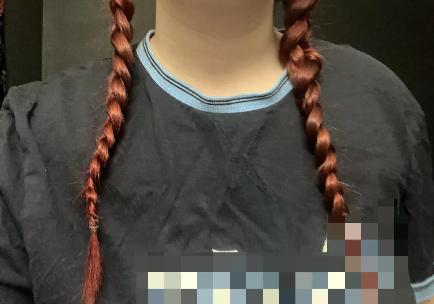 I love doing my hair in pigtail braids ! 🥰