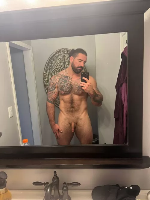 I walk in while you’re on your knees, what happens next?….