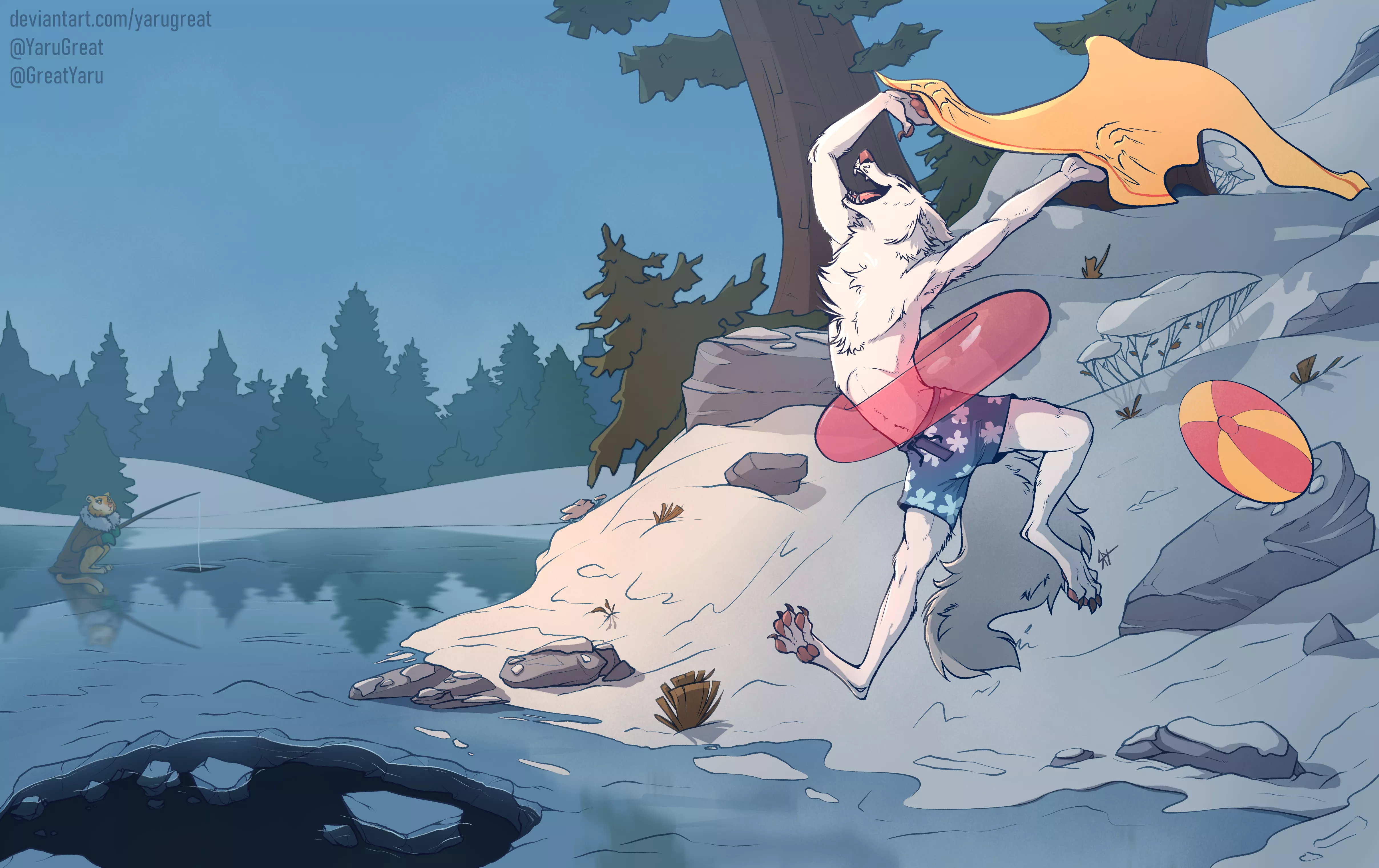 It's spring, babyyy!!! <3 [art by me]