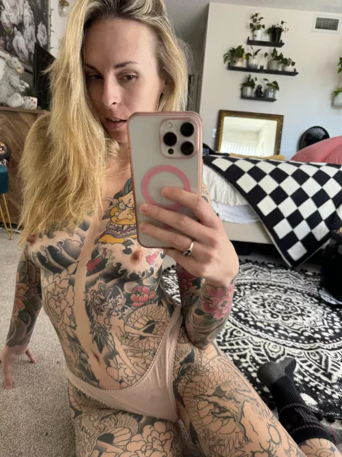 Little blonde slut needing attention 