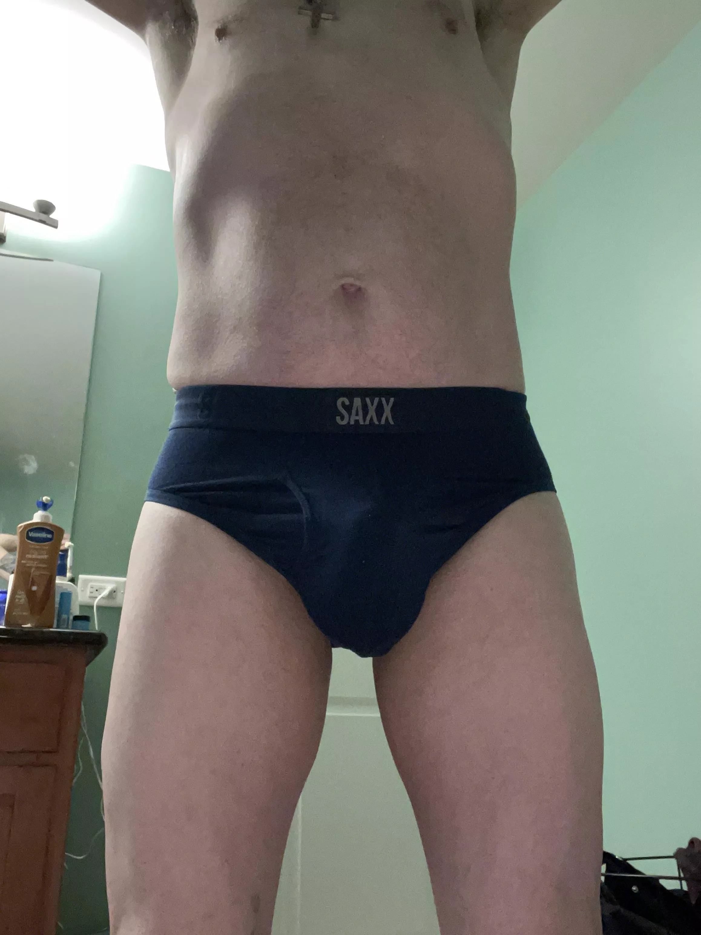 Morning bulge. 