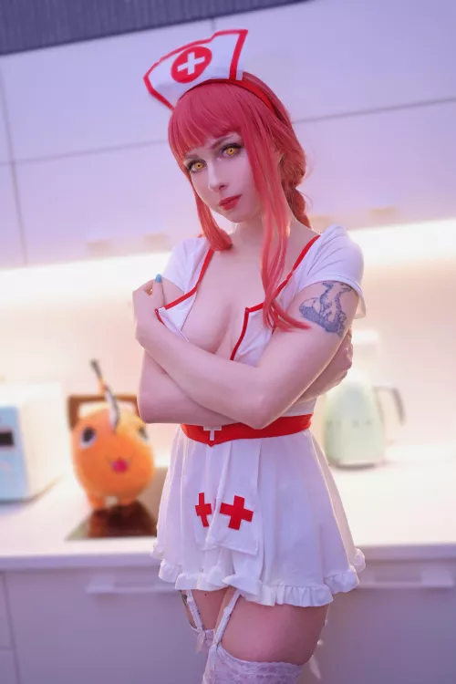 Nurse Makima cosplay