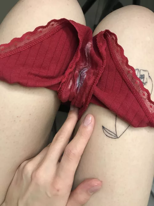 put your face down on my panties and take a deep breath