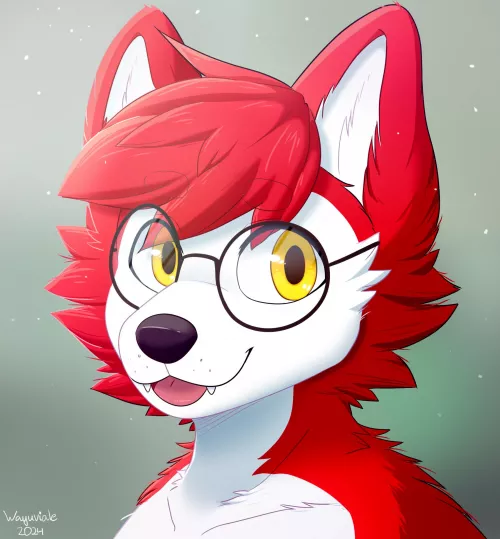 Shaded bust for @/Rey_Wolfo on twitter (art by me @wayuviale)