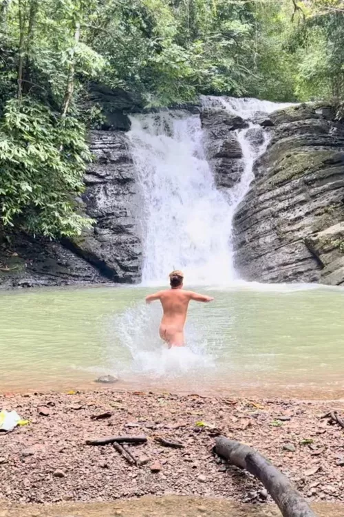 Swimming hole in Costa Rica