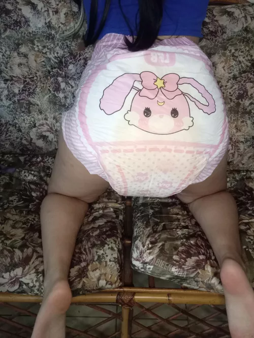 The good news is that he was wearing a diaper