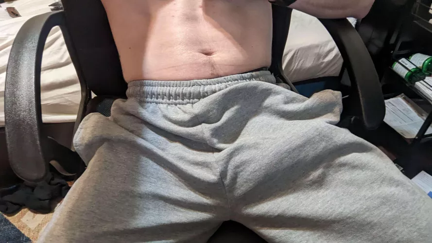 Want to sit on my lap?