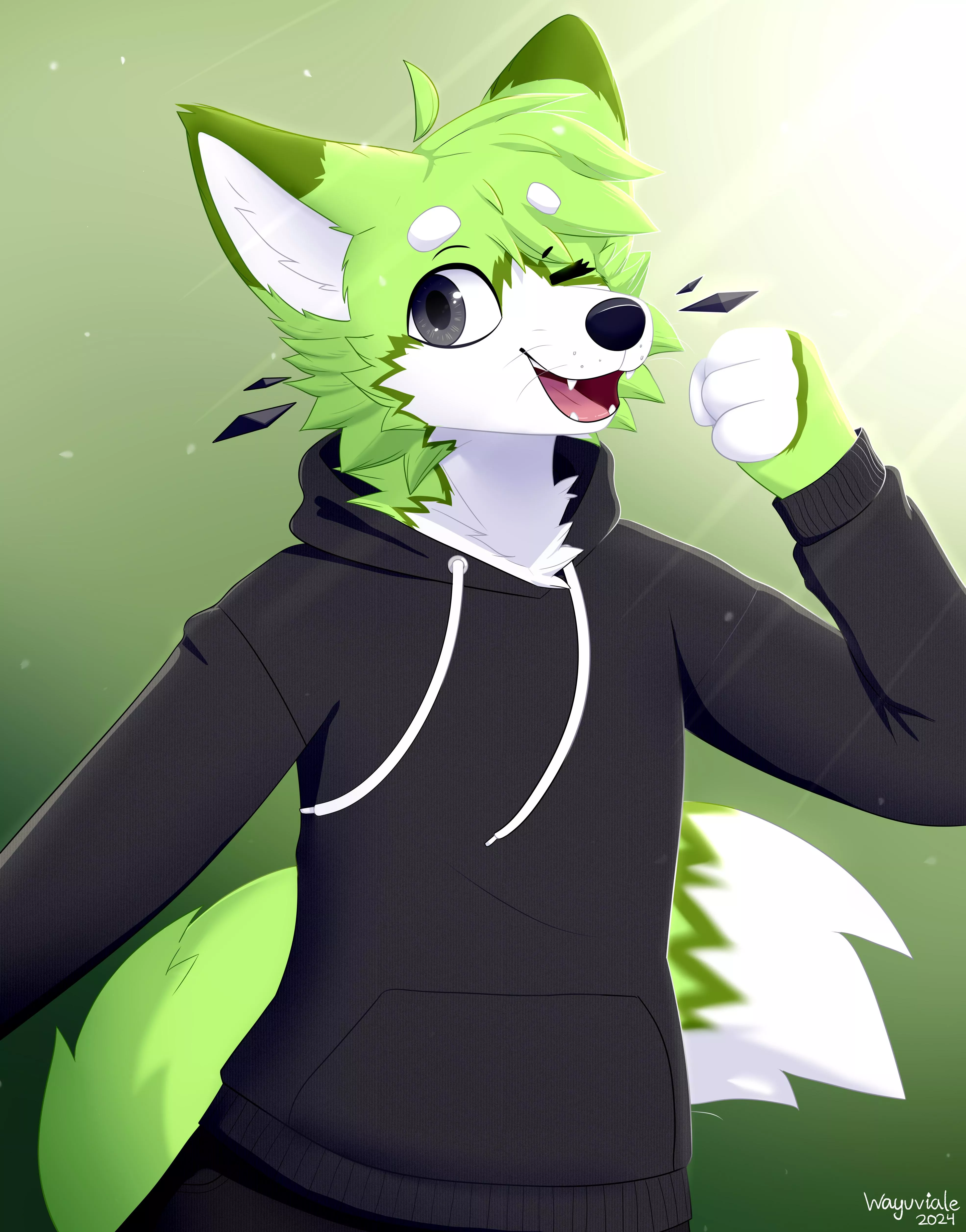 Wayuuu :3 (art by me @wayuviale on twitter)