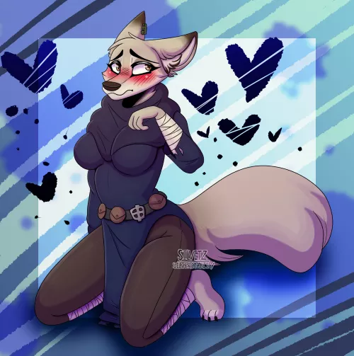 What did she do this time... [Art by me, @silver.starlily on instagram]