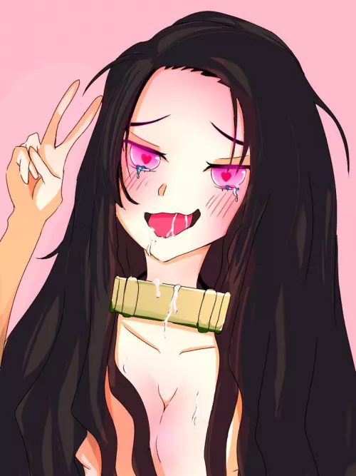 Ahegao Nezuko beautiful 🥵