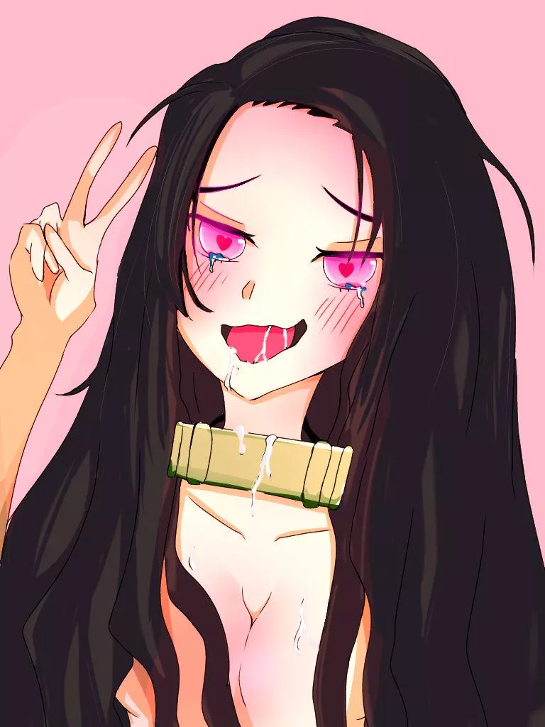 Ahegao Nezuko beautiful 🥵