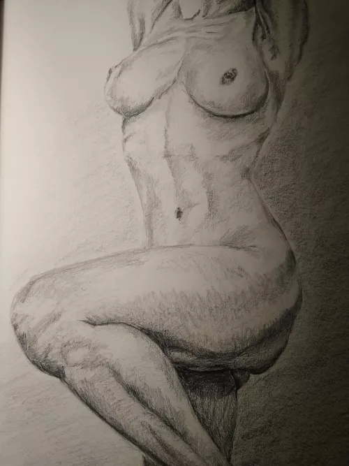 Graphite sketch u/sarabellum model by me