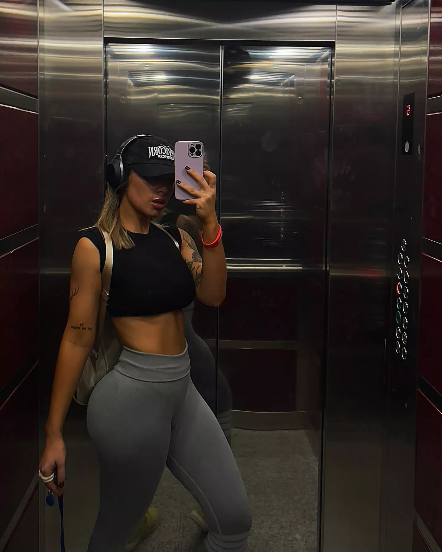 How good do my legs look in these leggings?