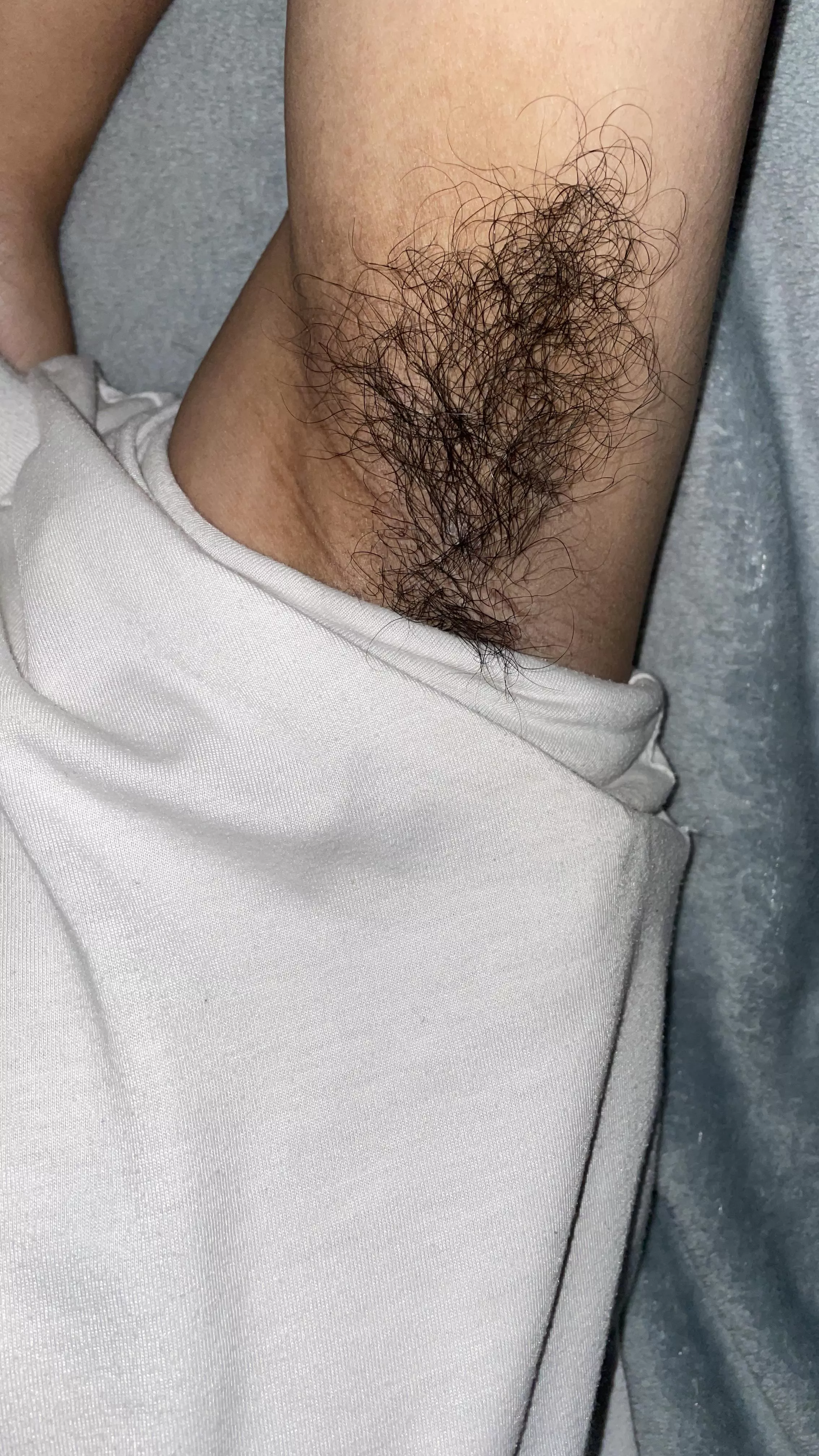 Just sniff or take it off and lick it