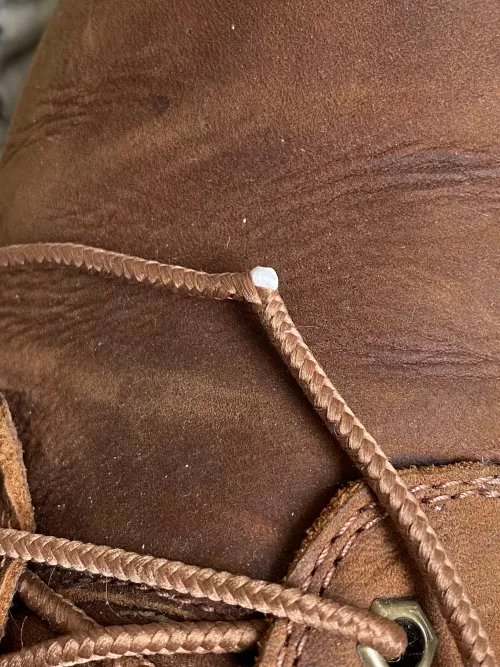 Lace insides suddenly popped out