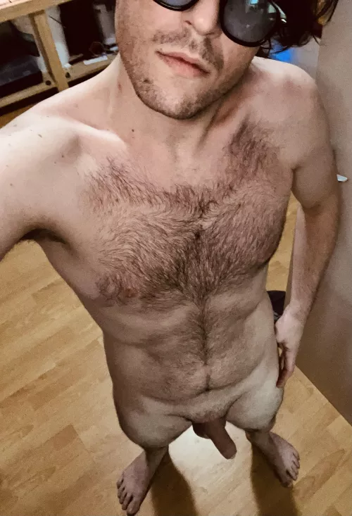 Nothing better than your birthday suit.