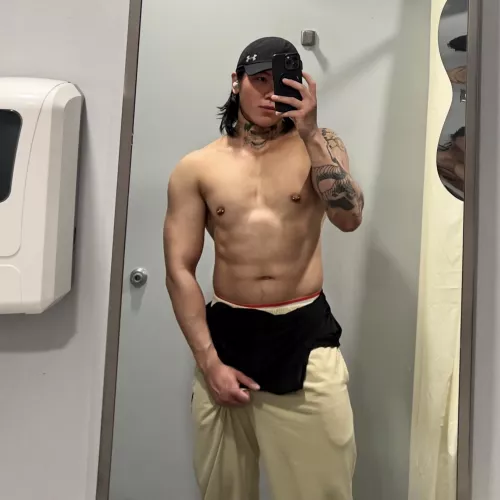 The love handles are progressing 