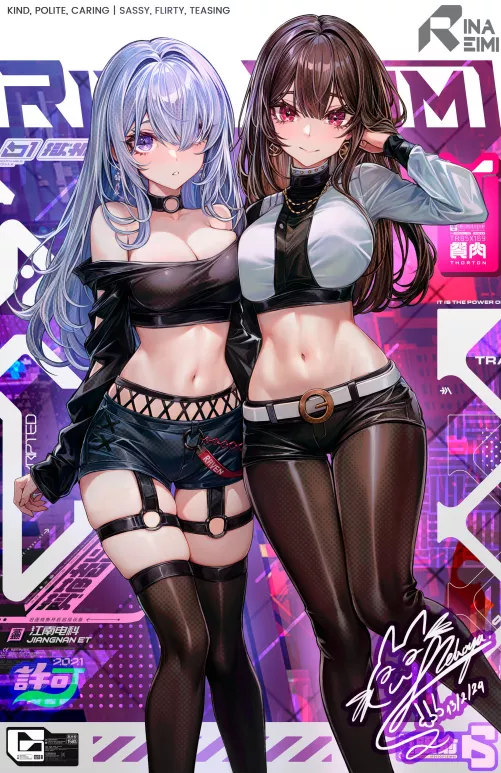Two Fan Cover Models [Artist's Original]
