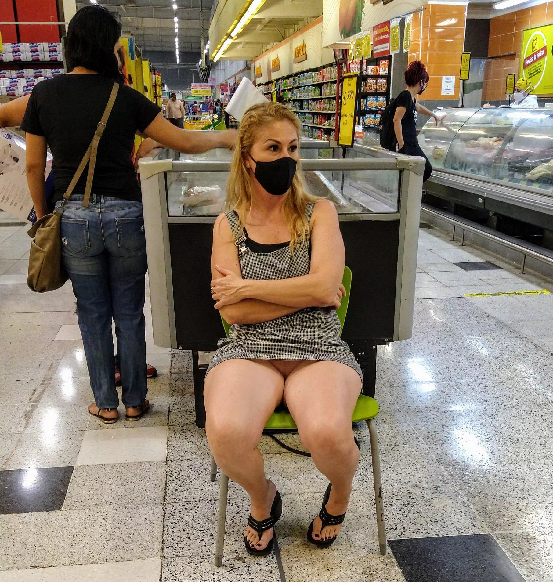 When I used to wear mask but no panties 