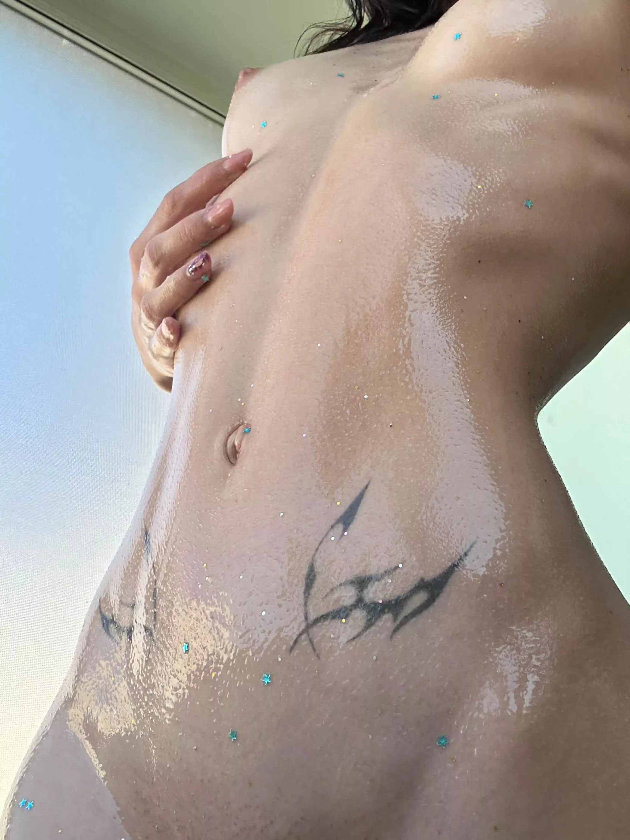 You can waste your time on my waist