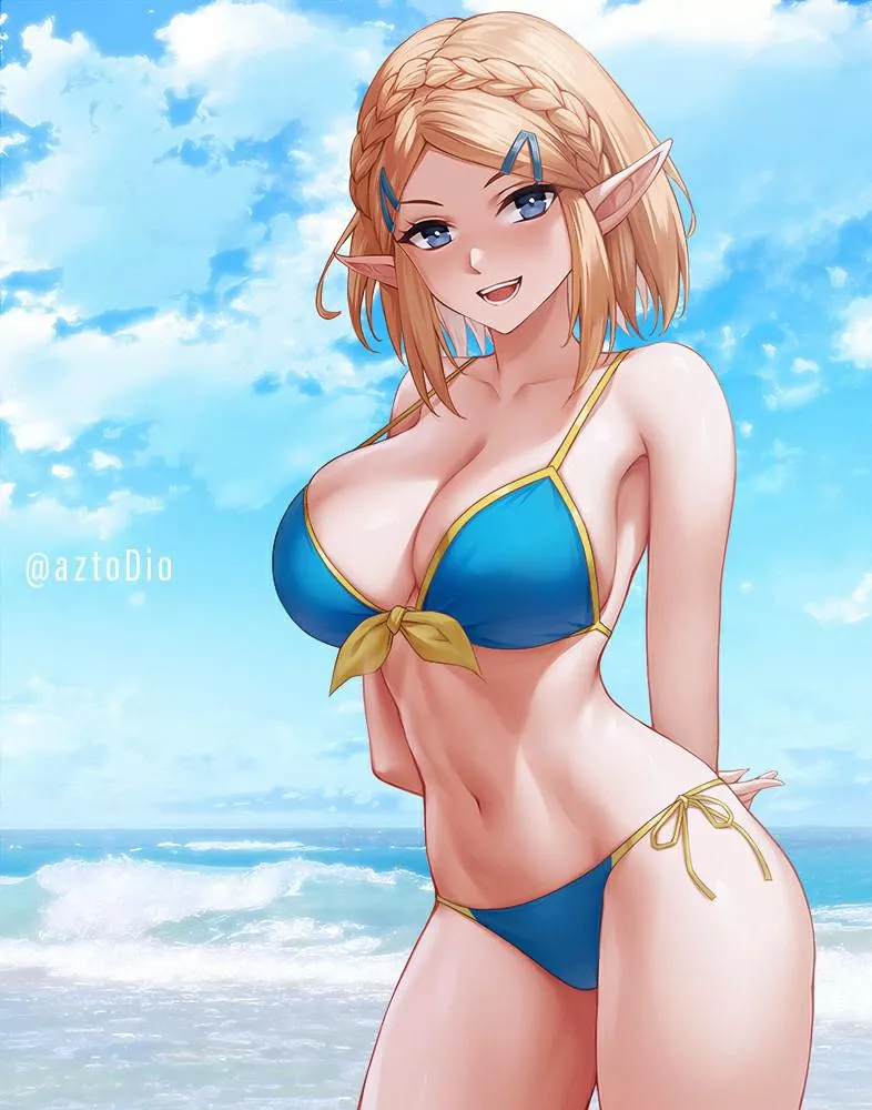 Zelda (AztoDio on Pixiv) [Breath of the Wild]