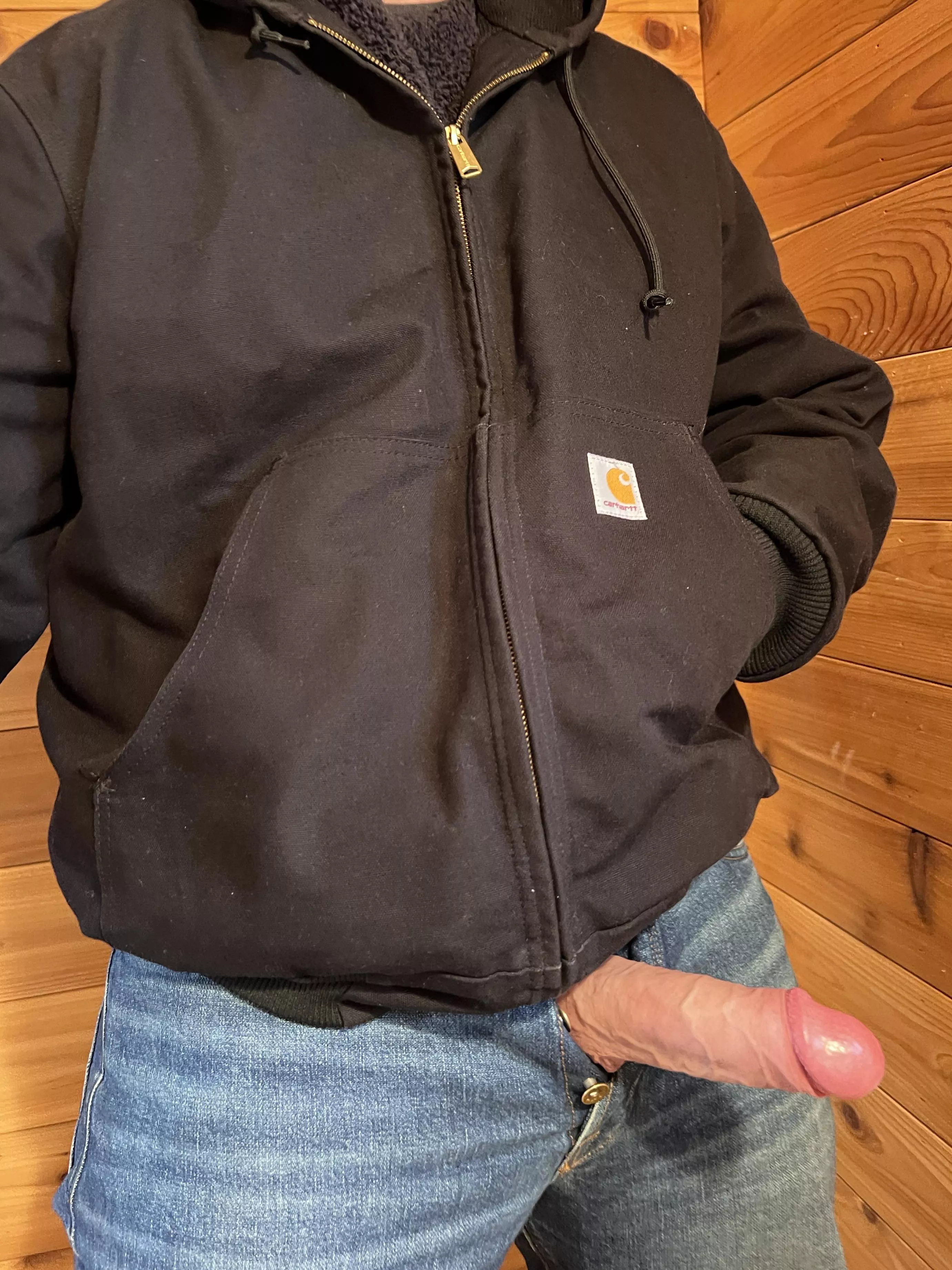 [38] Another hard day at work ;) What would you do if your contractor was 6’5” and packing? #bwc