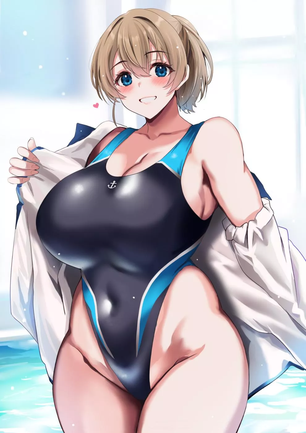 Competition Swimsuit Intrepid (Kyogoku Shin) [KanColle]