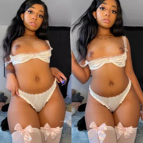 cute panties and thigh highs are a great combo [F]