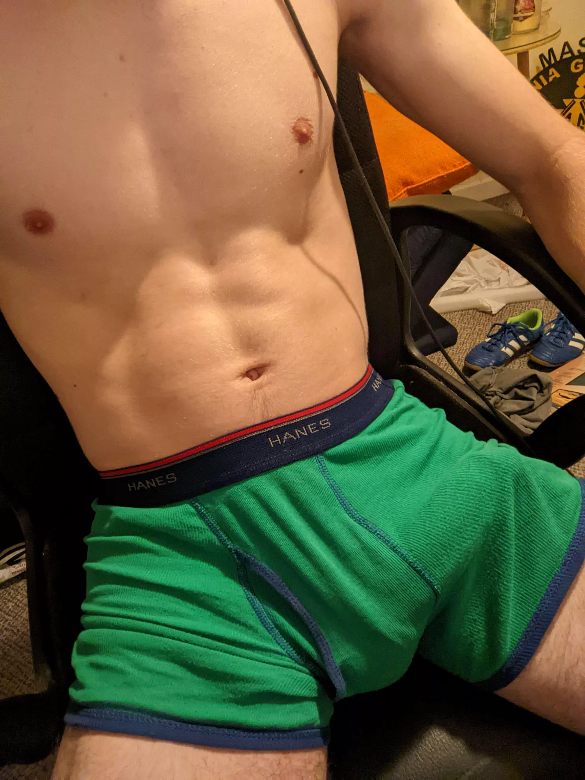 Hand mouth or ass first?