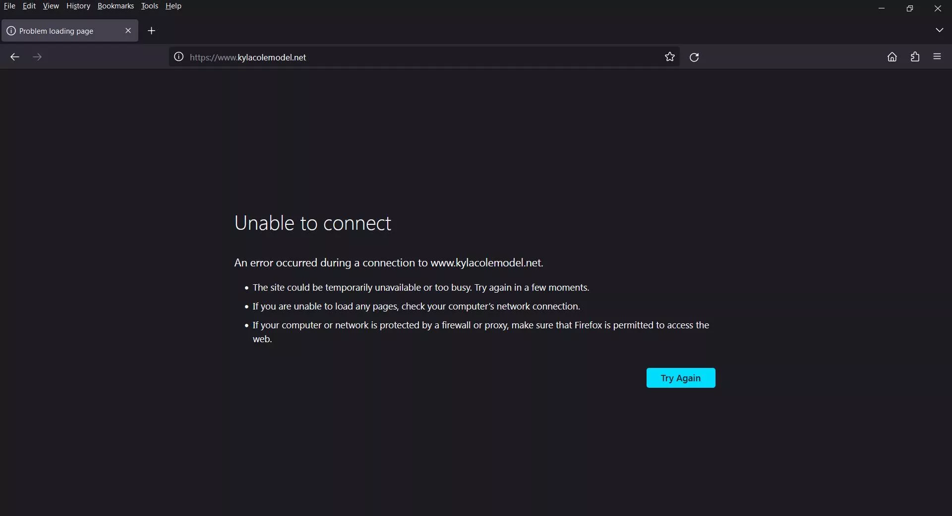 Her site has been unavailable for numerous times these past few weeks, then came back. 🤞 site upgrade..?🤞