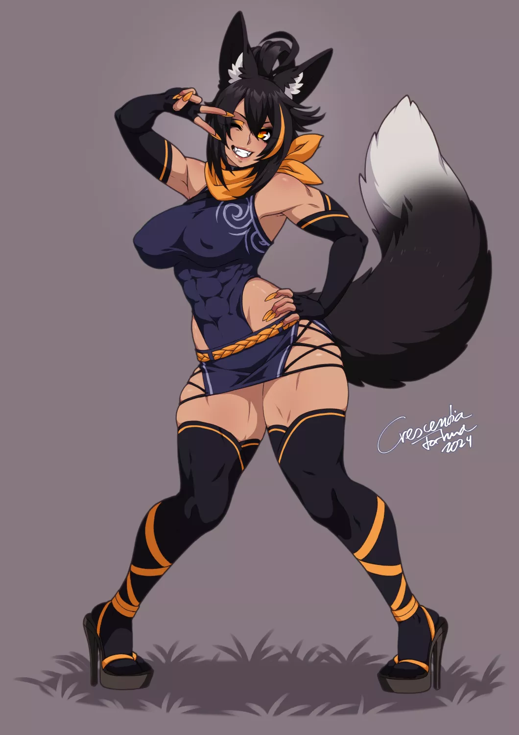 Hina characterart set [by Crescentia Fortuna / Projekt Wolfenstahl]