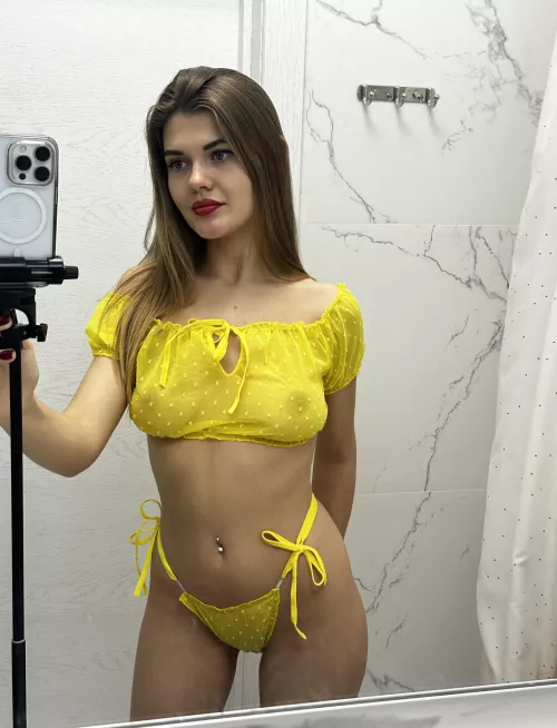 I can’t figure out what’s showing through my swimsuit