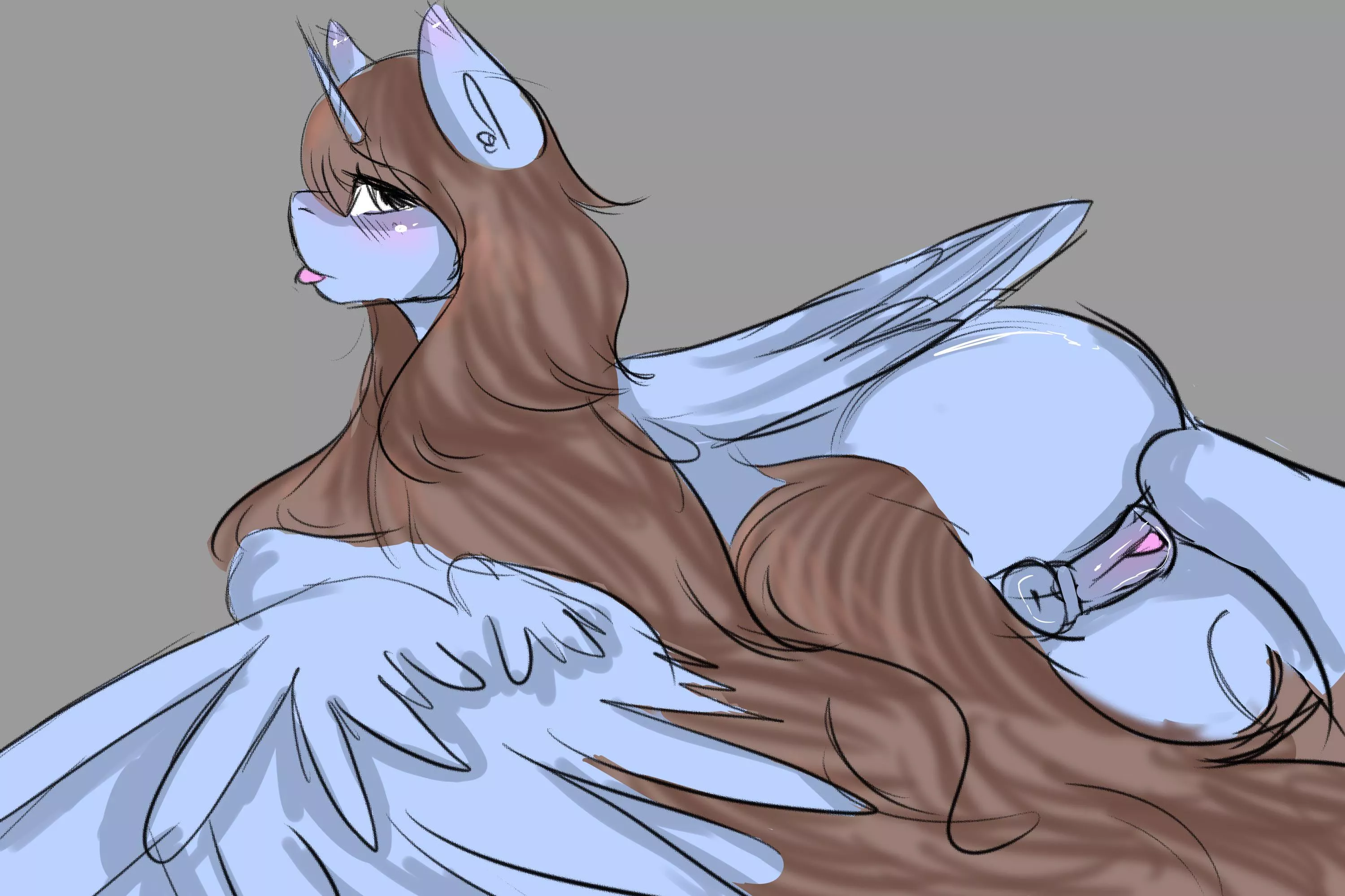 Little nsfw sketch <3 (KOMIKOE)