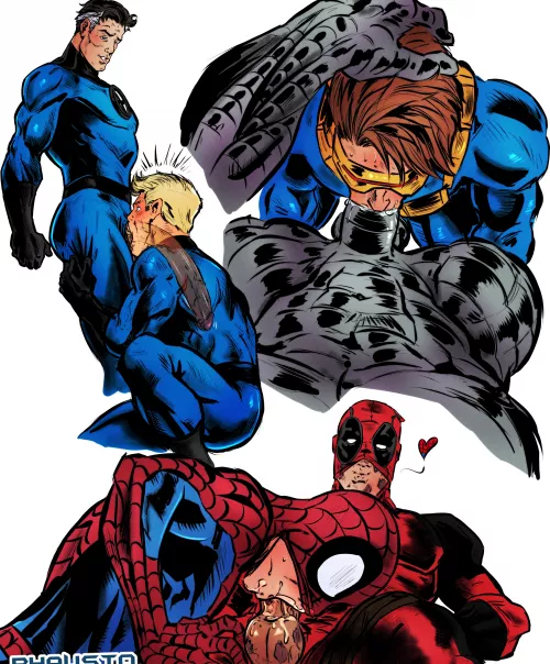 Marvel Love by Phausto