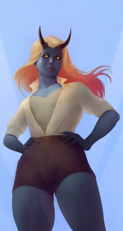 [OC][Comm] Alert hot single tiefling in your Chult!