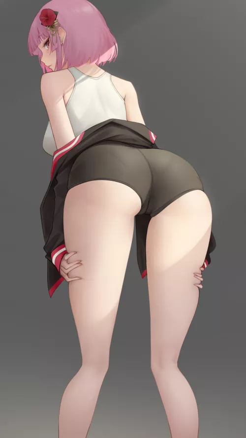 Short hair Mori [Hololive]