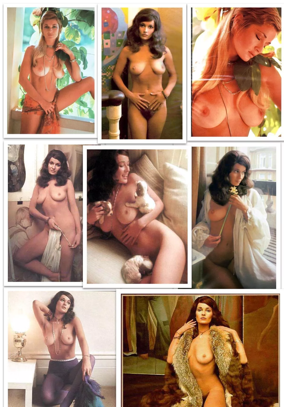 Stephanie Beacham - Playboy, 1987