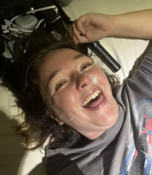 The best kind of facial!!