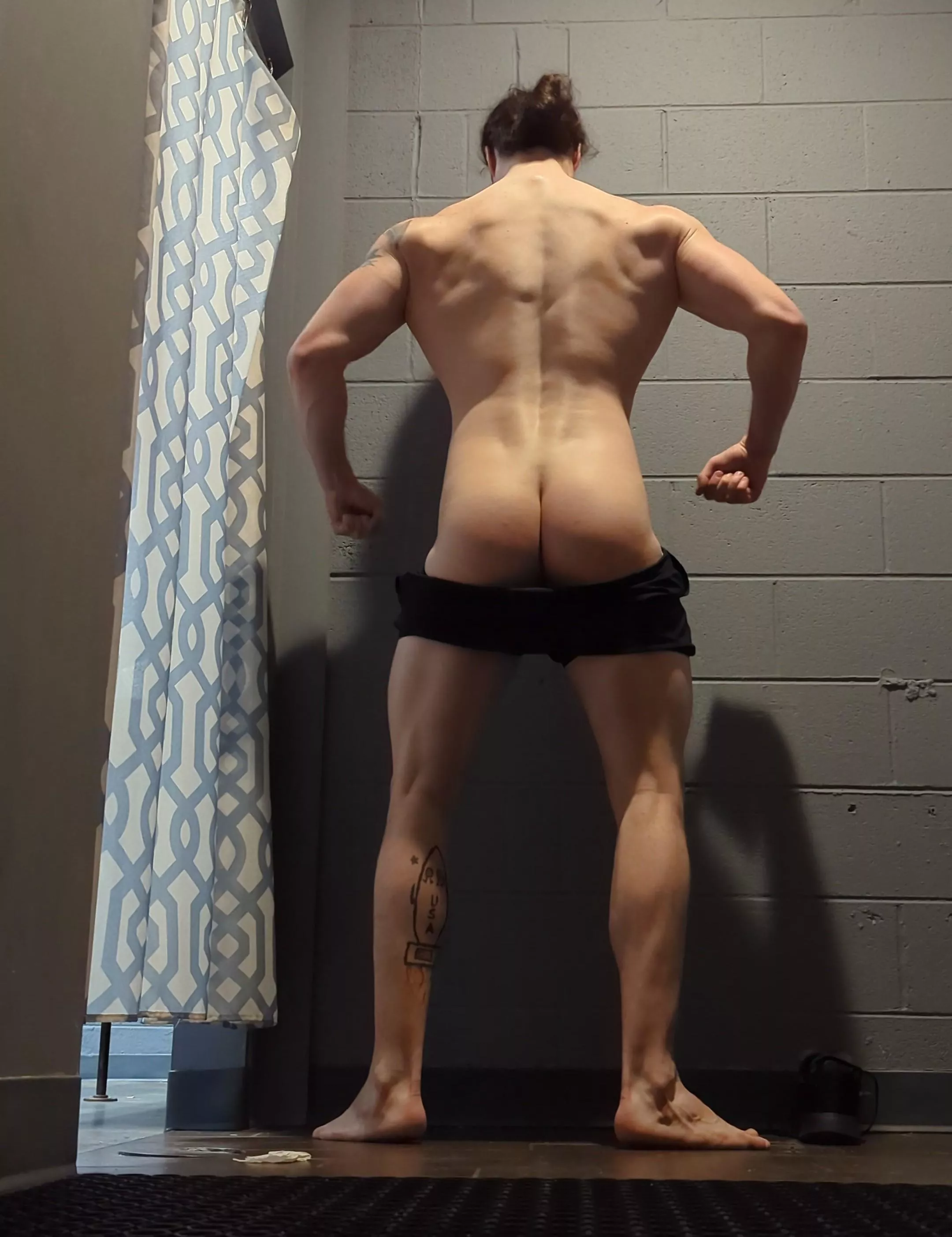 Would you eat this muscular ass?