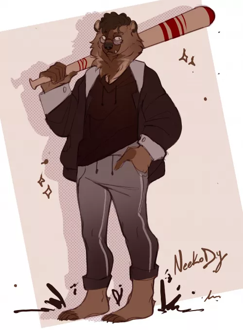 Bear 🐻 (Art by me)