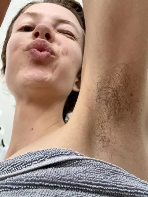 Do you want to smell them before I shower?