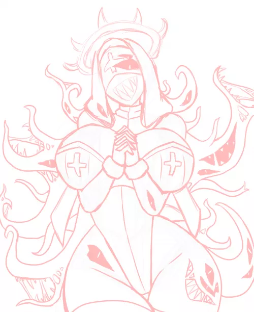Eldritch nun sketch.