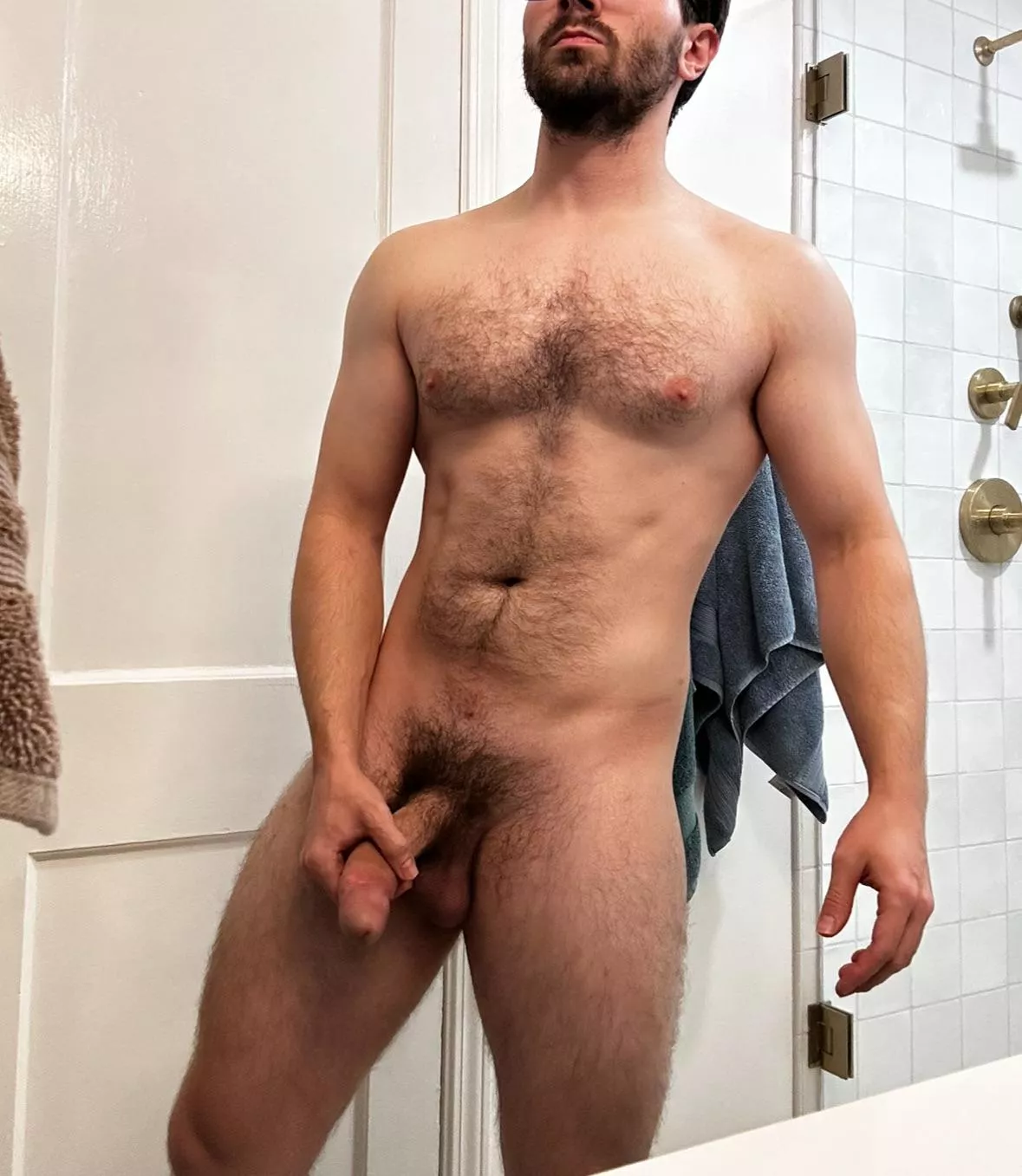 I don’t wear clothes in my own house. 