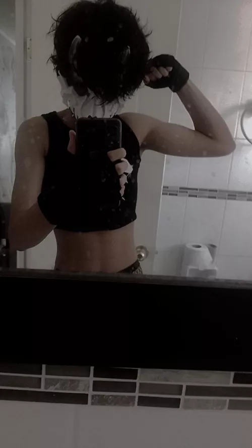 I felt cute in a weird way