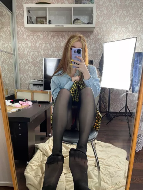 I like it when you look between my legs