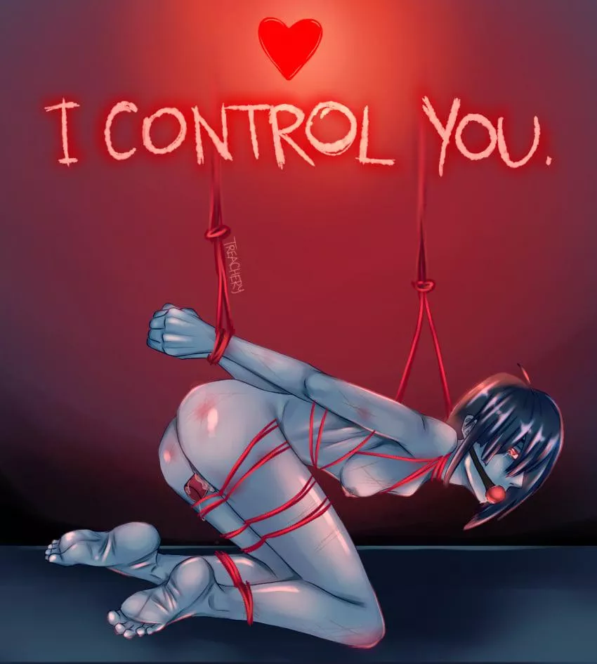 [Kris/Red Soul] Punishment for the ending sequences (treacheryart) 