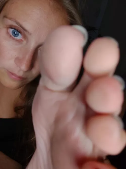 Making you lick them clean