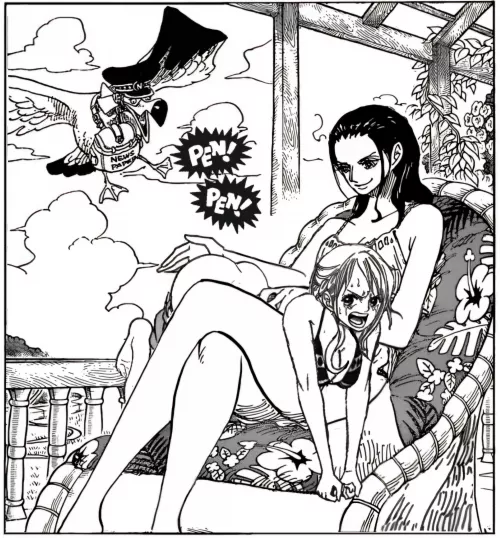 Mommy Robin teaching Nami some manners 👋😵‍💫🥵