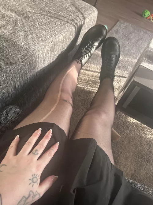 My thighs are so thick my tights always rip 